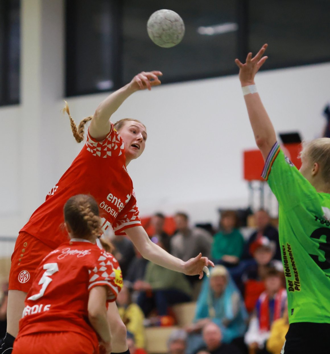 Allmählich beginnt Rugile Bartseviciute ihre Rolle als Rückraumschützin auf der linken Halbposition anzunehmen, in Freiburg sammelten sich allerdings einige Fehlversuche zu viel an.