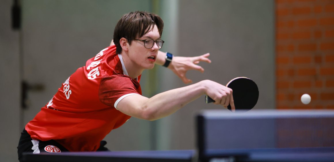 Trainer Felix Schmidt-Arndt traut Ole Kaspers gegen den TTC Jülich einen Sieg zu.