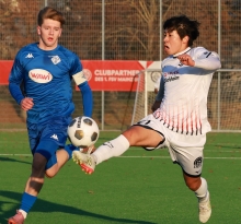 EIn Aktivposten in der Offensive war wieder einmal Kiyoshi Oshima, der auf der rechten Außenbahn viele Angriffe vortrug.