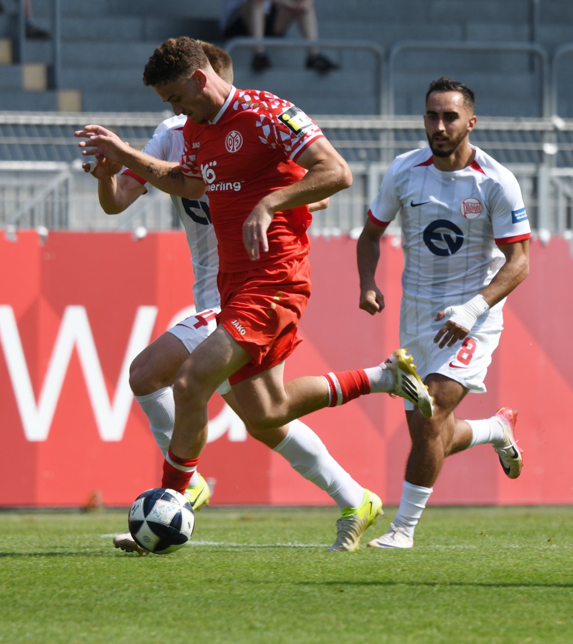 Fabio Moreno Fell brachte die U23 in Balingen in Führung.