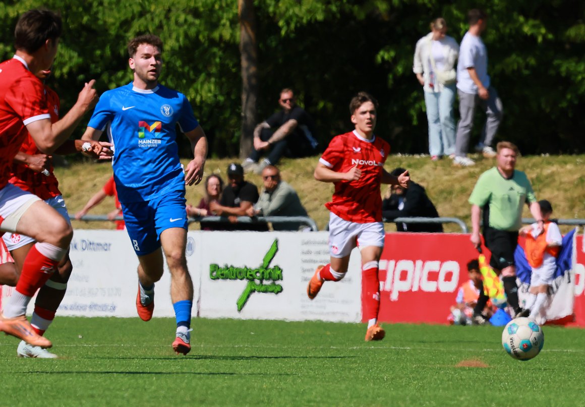 Gegen den FCK standen Maurice Neukirch und der SV Gonsenheim kurz vor einem Punktgewinn. Gegen den FKP wollen sie das Versäumte nachholen.