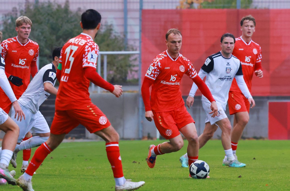 Für Philipp Schulz und die U23 des FSV Mainz 05 endete in der Hinrunde mit dem 0:1 am Bruchweg gegen den FSV Frankfurt eine lange niederlagenlose Zeit in der Regionalliga