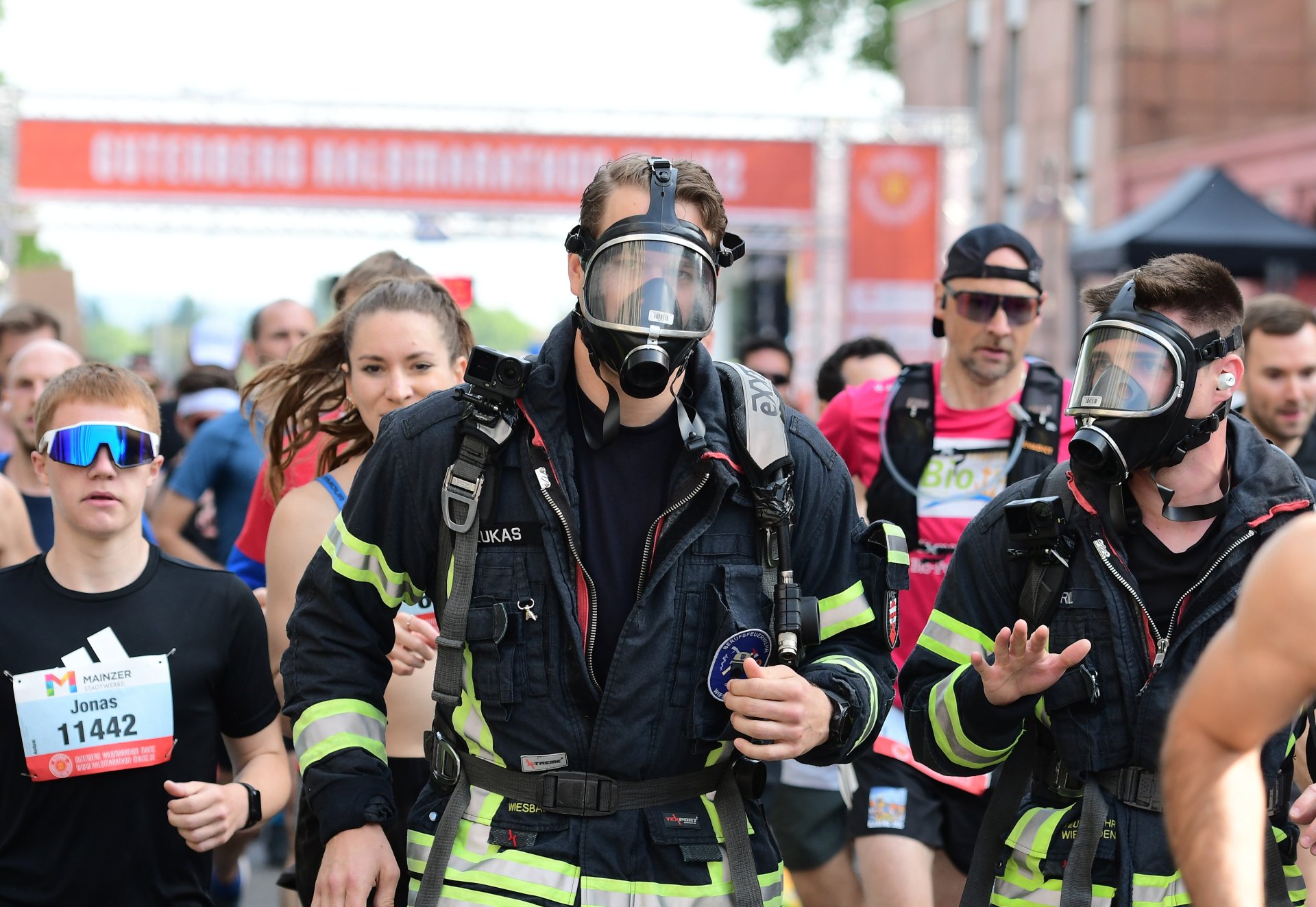 Hart, härter, Mainzer Berufsfeuerwehr.