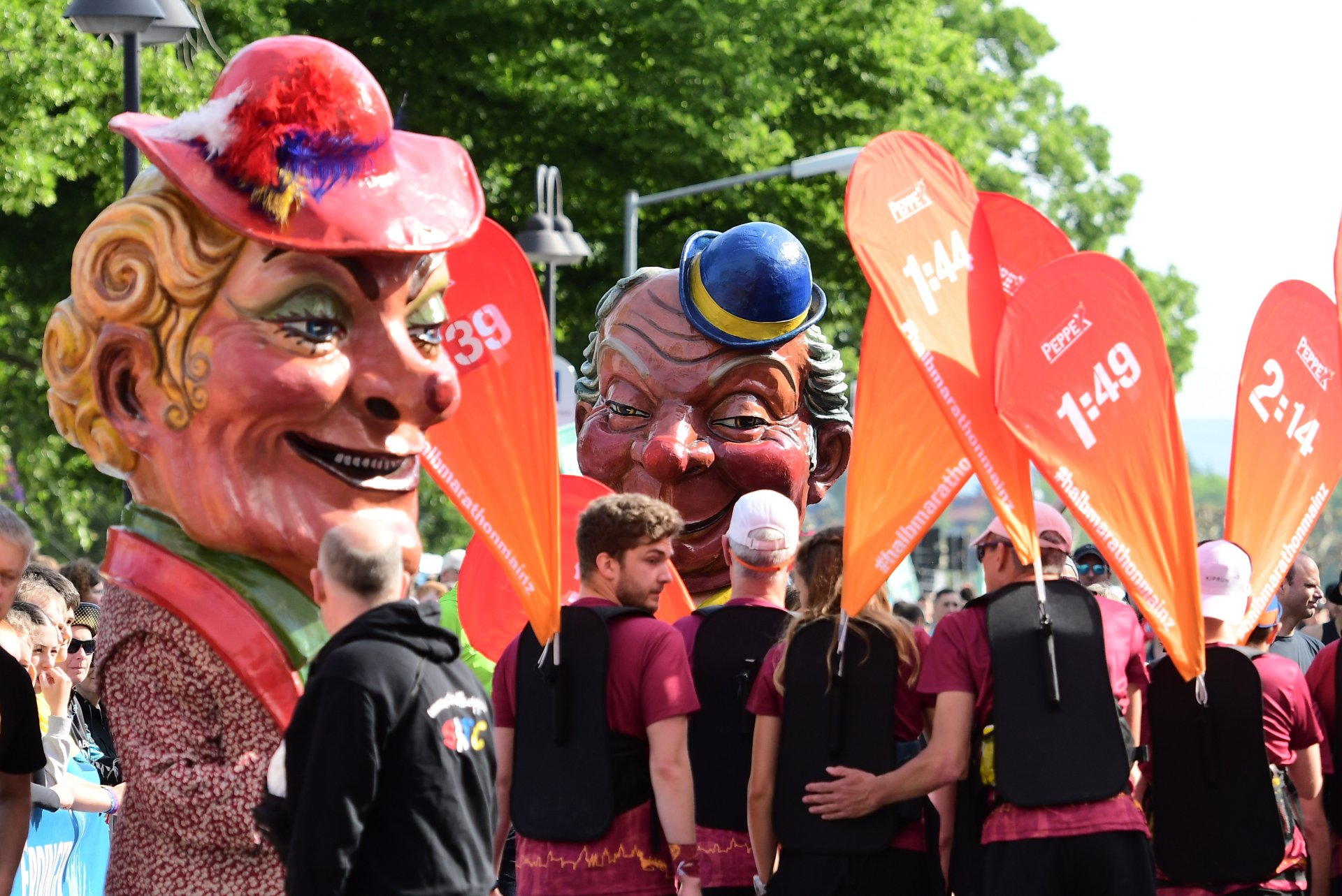 Die Schwellköpp gehören zum Halbmarathon wie zum Morgen nach einer durchzechten Nacht.