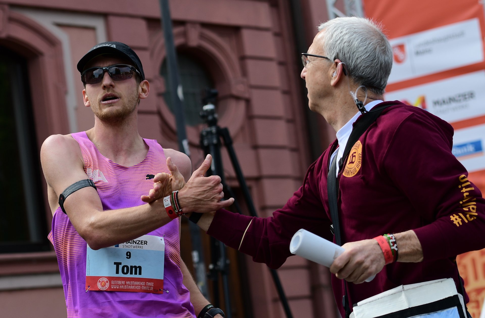 Tom Thurley kam als schnellster Deutscher in 1:04:07 auf den elften Platz.