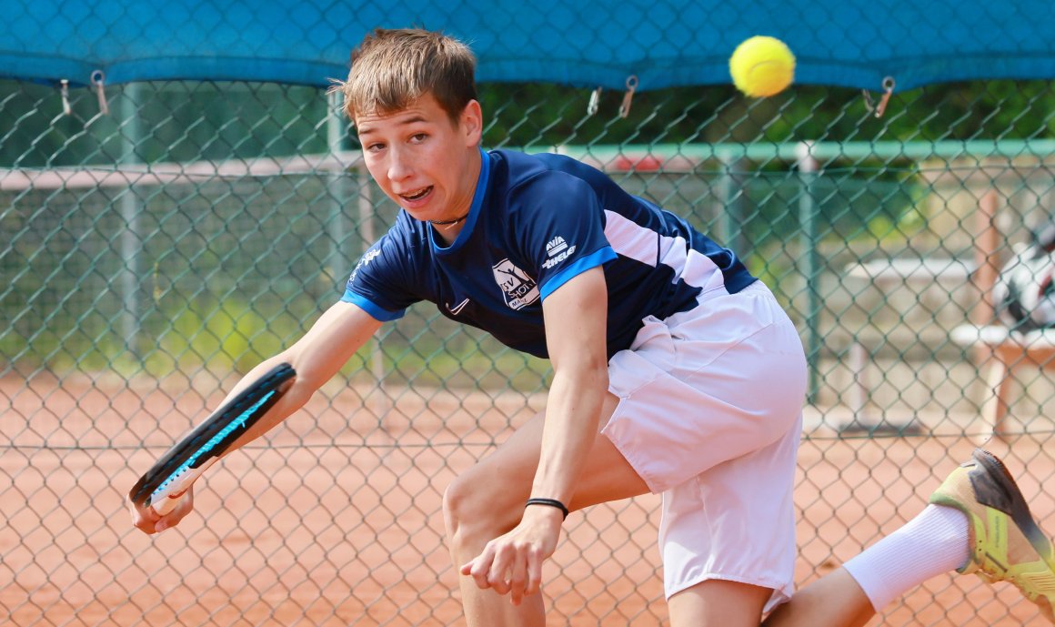 Gewann sein Match an vierter Position: Tom Meinert.