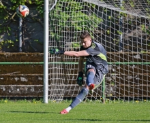 Markus Merker beendete die Saison mit einem dicken Knöchel, vermutlich ein Bänderriss.
