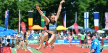 Erstmals über 6 Meter: Im Weitsprung stellte Emma Kaul eine ihrer drei Disziplin-Bestleistungen auf...