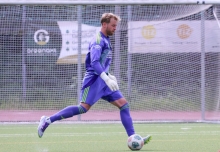 Zum Niersteiner Matchwinner avancierte Torwart Sebastian Neef.
