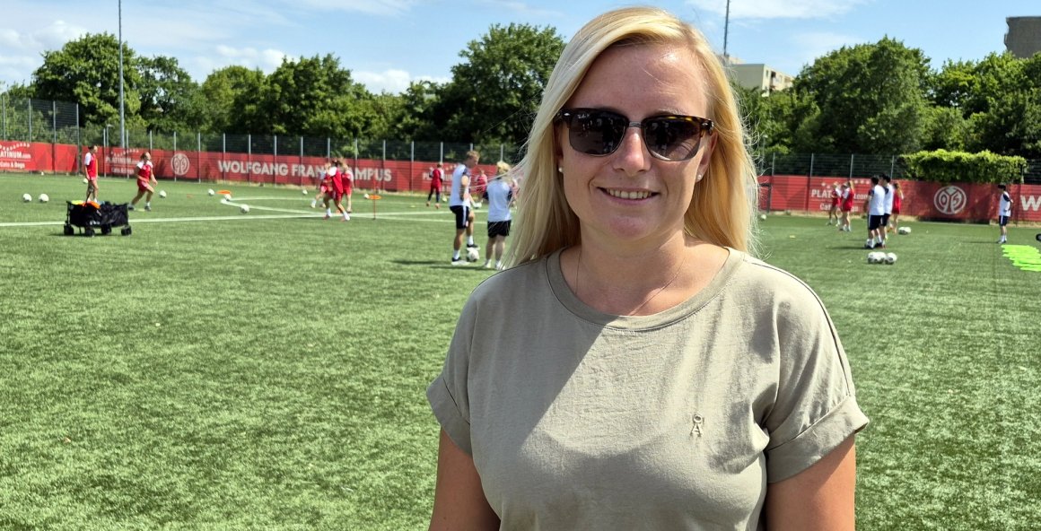 Strebt professionellere Bedingungen für den Frauenfußball an: Nadine Kreß.