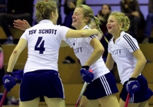 Den bisher einzigen Saisonsieg feierten die Hockeyfrauen des TSV Schott bei der Heimspielpremiere der Hallenrunde gegen den SC Frankfurt 1880. Dass der Tabellenletzte immer noch auf die ersten Punkte wartet, ist zwar überraschend, dennoch sind beim TSV auch für das Rückspiel in der Mainmetropole beide Zähler eingeplant.