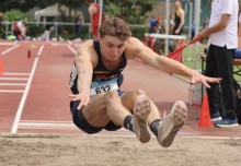 Sein Tag war es nicht: U-23-Dreispringer Niklas Stroh wurde Siebter mit 14,75 Metern.