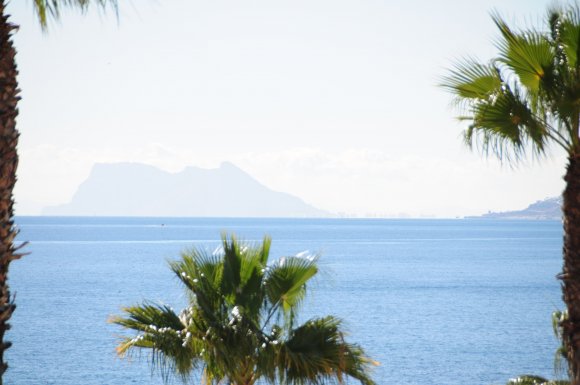 ...dafür aber lässt sich die Aussicht bis Gibraltar genießen.