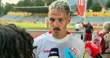 Über-die-Grenzen-Gänger in der Grenzlandarena: Phillip Tietz.