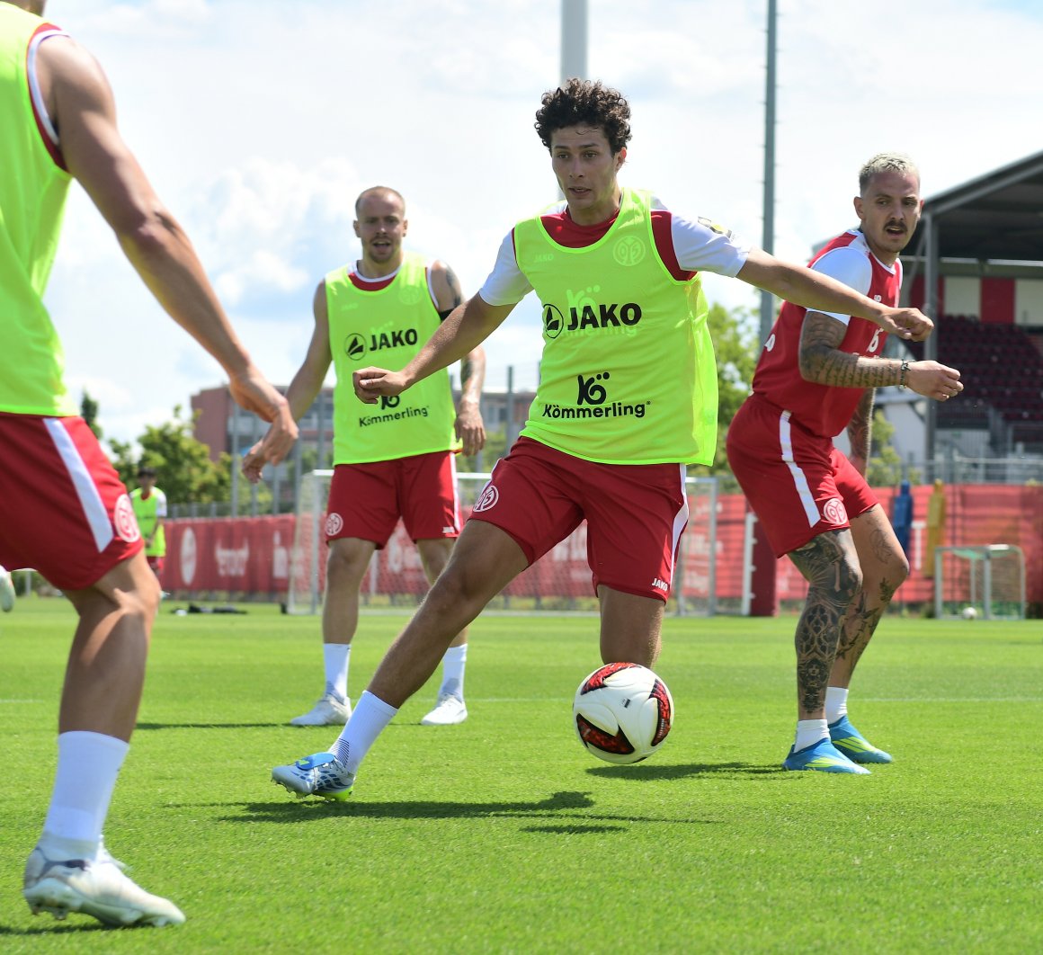 Im Training zeigt Fabio Gruber meist sein Gesicht...