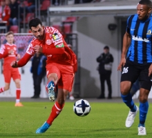 Der Routinier im neu zusammengestellten U23-Team sorgte für das erste Tor in der neuen Saison. Julian Derstroffs Führungstor reichte in Homburg allerdings nicht zum Punkten.