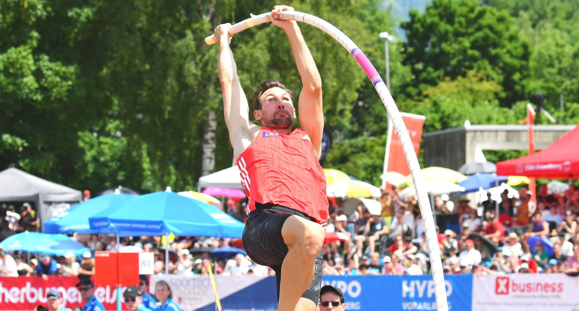 Wenn die äußeren Bedingungen mitspielen, will Niklas Kaul im Stabhochsprung die 5-Meter-Marke anpeilen.