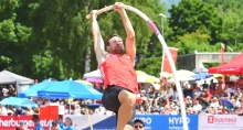 Wenn die äußeren Bedingungen mitspielen, will Niklas Kaul im Stabhochsprung die 5-Meter-Marke anpeilen.