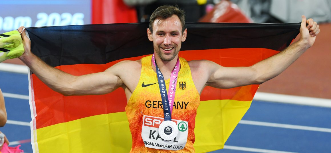 Gewinnt erstmals Silber: Niklas Kaul 