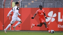 Für Andre Gitau wird es das zweite Heimspiel gegen den FSV Frankfurt im Mainzer Trikot, beim ersten Versuch unterlag sein Team mit 0:1.