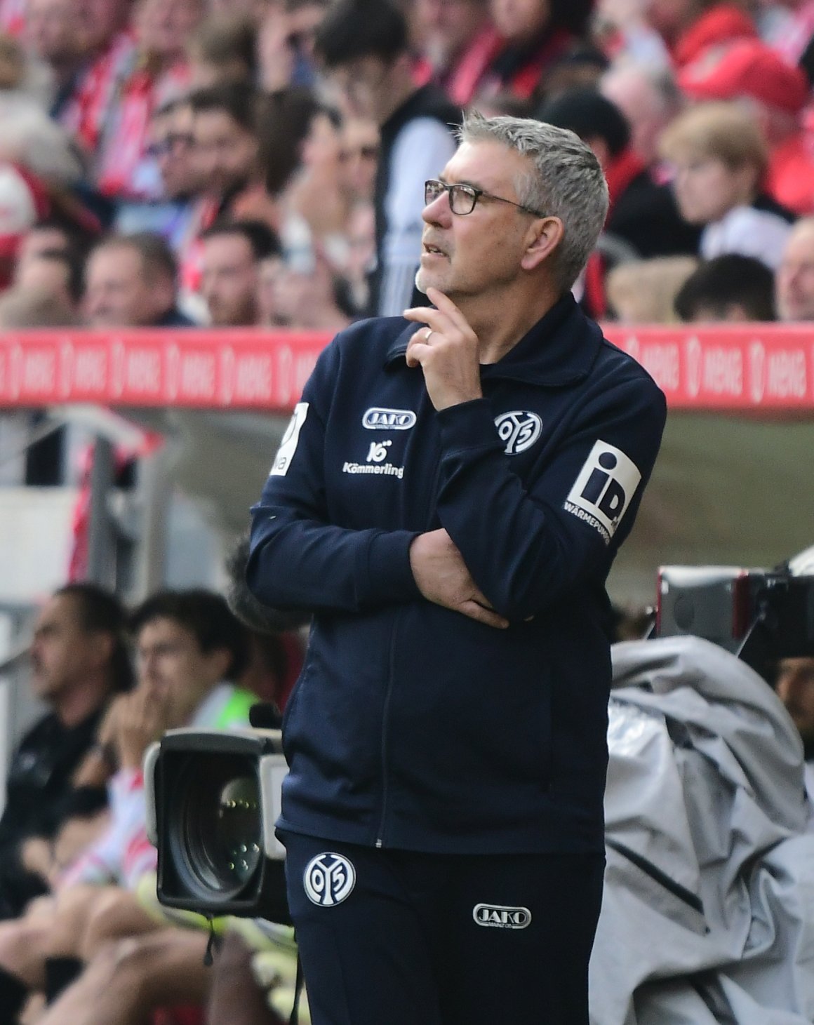 Erwartet viel Gegenwehr der Gäste: 05-Trainer Urs Fischer.