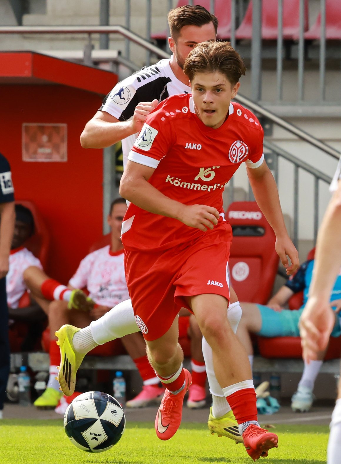Führungstor erzielt, Julian Derstroff zum zweiten Treffer geschickt: Nick Cherny war an den entscheidenden Offensivaktionen der U23 beim Sieg in Stuttgart beteiligt.