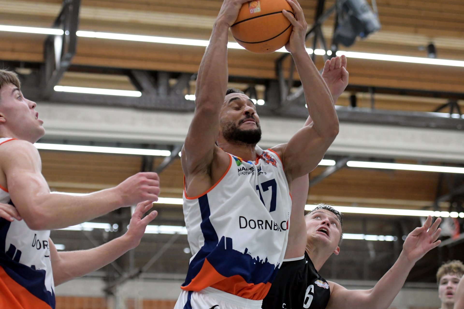...der Center kam auf 19 Punkte.