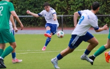 Erik Weireich, trifft nach zweijähriger Abwesenheit wieder für die SG Harxheim/Gau-Bischofsheim... Jareb