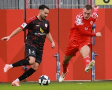 Zu Hause gewinnen, auswärts verlieren: Daran hielten sich Hessen Kassel und die U23 des FSV Mainz 05 bei ihren Aufeinandertreffen der vergangenen Saisons, mit der Ausnahme eines Mainzer 3:1 (r. Philipp Schulz) im Auestadion vor zwei Jahren.