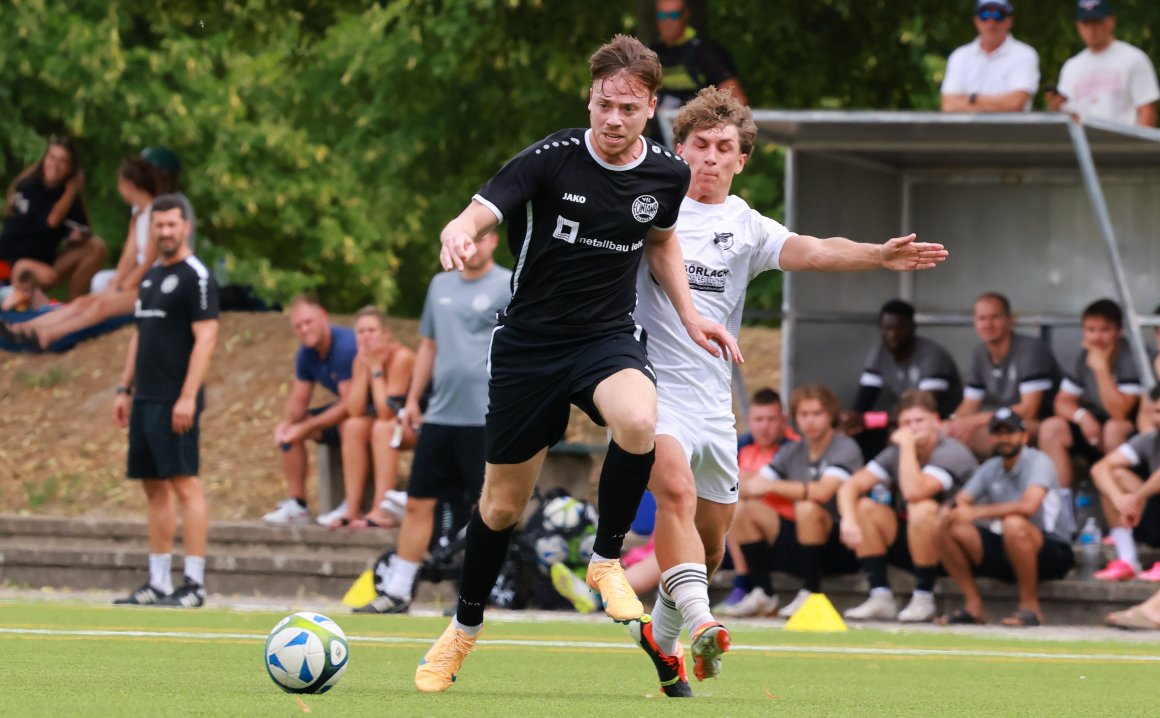 Patrick Hochhaus erzielte das 2:1 der Fontana gegen den TS Mommenheim.