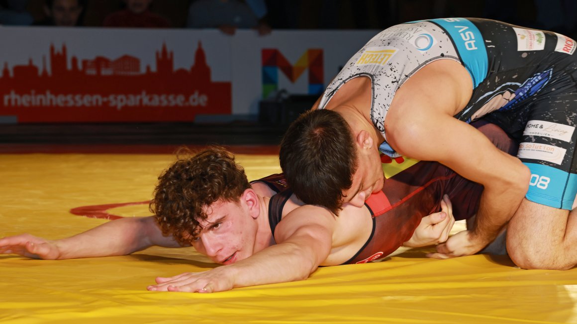 Felix Vinson musste stilartfremd im Greco der 61-Kilo-Klasse ran und verlor vorzeitig.