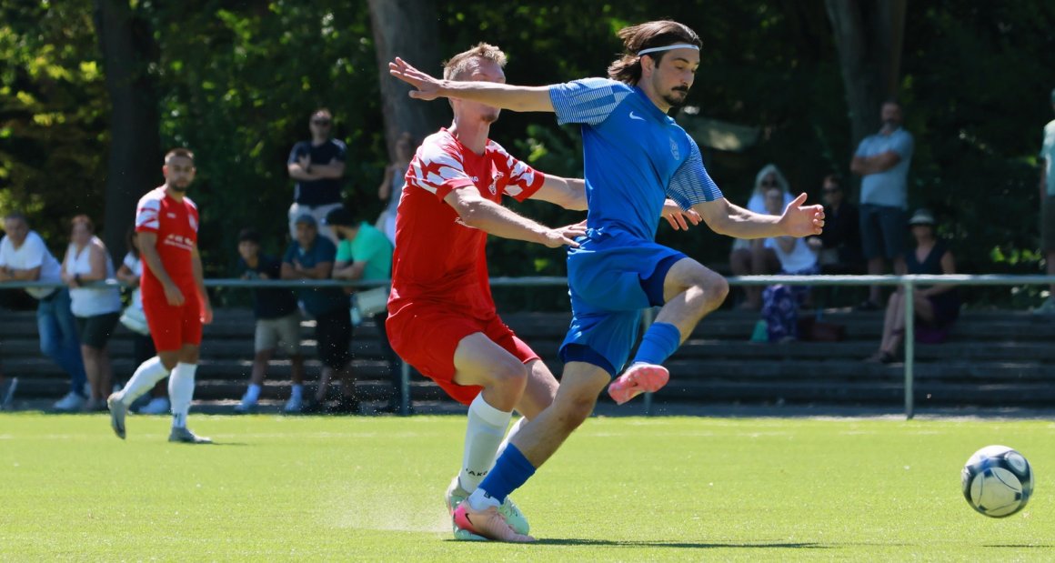 Haris Hadziric brachte die 45er gegen den FV Budenheim in Führung.