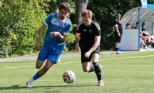 Dayan Rivera (l.) traf für Fortuna Mombach zweimal binnen fünf Minuten.
