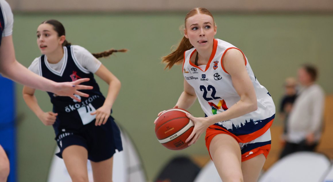 Svea Rehders' Aufgabe wird es sein, die Kreise der Bamberger Topscorerin Jackie Grisdale einzuschränken.