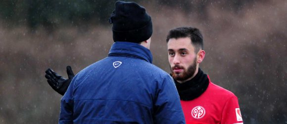 Vieraugengespräch: Yunus Malli will auch in der Rückrunde eine wichtige Rolle in Kasper Hjulmands Planungen spielen.