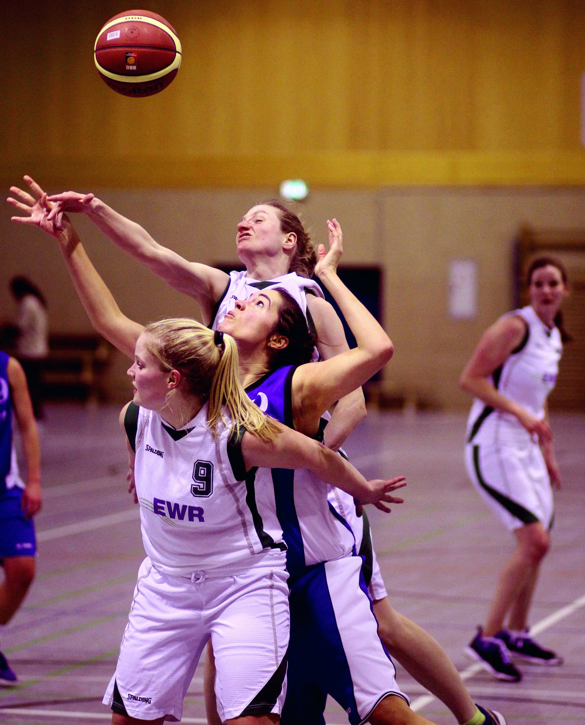 Keinen Zweifel ließen die Nieder-Olmer Basketballerinnen im Derby beim SC Lerchenberg daran aufkommen, wer hier in die Regionalliga will...
