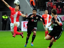 Nicht nur in der Bundesliga, sondern auch international erfolgreich: 05-Stürmer Shinji Okazaki. 