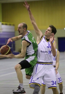 War nach dem 66:64 im Heimspielkrimi gegen den BBC Bous extrem happy über den zweiten Saisonsieg der SCL-Männer: Spielmacher und Interimscoach Mario Volarevic.