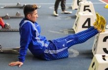 Die Füße hochlegen kann er später. Zunächst einmal will Siyar Nazary bei der U20-DM ins Finale über 60 Meter.