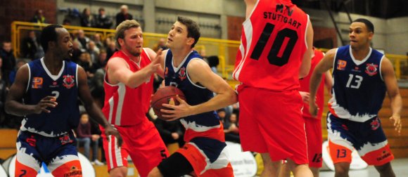 In der Rückrunde haben die ASCler um Johannes Schulz (M.), Vladimir Raymonvil (l.) und Noe Trenz (r.) ihre Heimstärke wiederentdeckt. Das soll am Samstag auch der KIT SC Karlsruhe zu spüren bekommen.