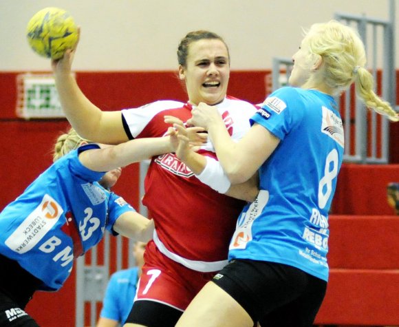 Erstaunlich schwer taten die 05-Handballerinnen sich im Hinrundenspiel gegen Ligarückkehrer TSV Travemünde und gönnten den Norddeutschen deren bisher einzigen Saisonsieg. Jana Heßler blieb bei der 25:29-Niederlage ganz ohne Treffer.