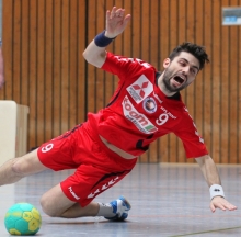 Das letzte Fragezeichen: Sven Gaubatz ist der einzige Spieler des TV Nieder-Olm, dessen Zukunft noch unklar ist. Er will sich in Kürze entscheiden.