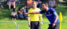In der Regel wird Babak Keyhanfar auch in den kommenden Wochen auf dem Platz stehen. Das Coachen übernimmt der Gonsenheimer Kotrainer nur, wenn Jörg Jansohn verhindert ist.