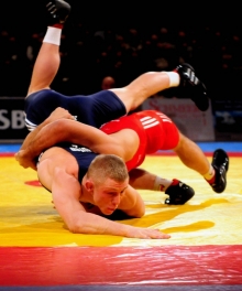 Bronze knapp verpasst: Dawid Karecinski verlor den entscheidenden EM-Kampf gegen den Deutschen Franl Stäbler.