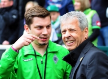 Kommt am Samstagabend mit Borussia Mönchengladbach in die Coface-Arena: Lucien Favre (r.), Landsmann des Mainzer Cheftrainers Martin Schmidt.