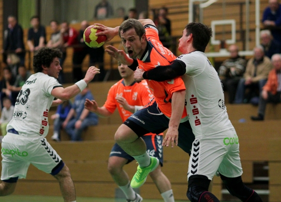 Meistens mussten die Sportfreunde mit Marcus Quilitzsch sich vorne ihre Würfe hart erarbeiten. Um so ärgerlicher waren die vergebenen Chancen, wenn die Gastgeber gegen den SV Zweibrücken frei zum Abschluss kamen. 