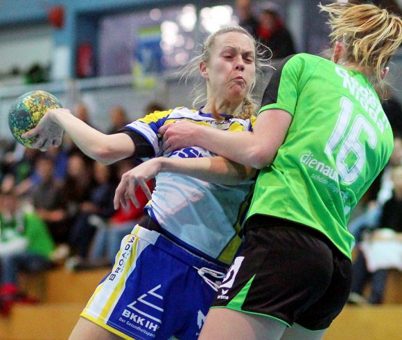 Aus einer solide auftretenden Bretzenheimer Mannschaft ragte Julia Veeck beim SC Fortuna Köln als Torschützin heraus. Sieben Feldtore steuerte die Mittespielerin zum 32:23-Pflichtsieg bei.