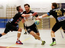 Der Saulheimer Rückraum um Mathias Konrad erwischte die 6-0-Deckung der HF Illtal immer wieder beim Öffnen größerer Lücken. Das half, die beschränkte Wurfkraft aus der zweiten Reihe zu kompensieren.