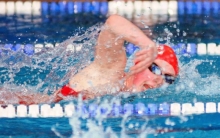 Dreimal knackte Tabita Traxel die Norm für die Süddeutschen Meisterschaften: über 400 Meter Freistil sowie über 100 und 200 Meter Schmetterling.