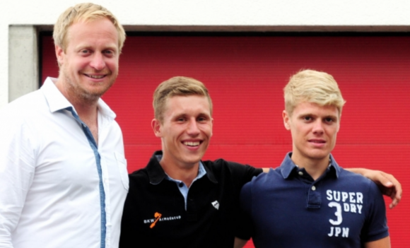 Immer weiter: Landestrainer Robert Sens will mit seinen Schützlingen Moritz Moos und Jason Osborne erneut für Furore sorgen.